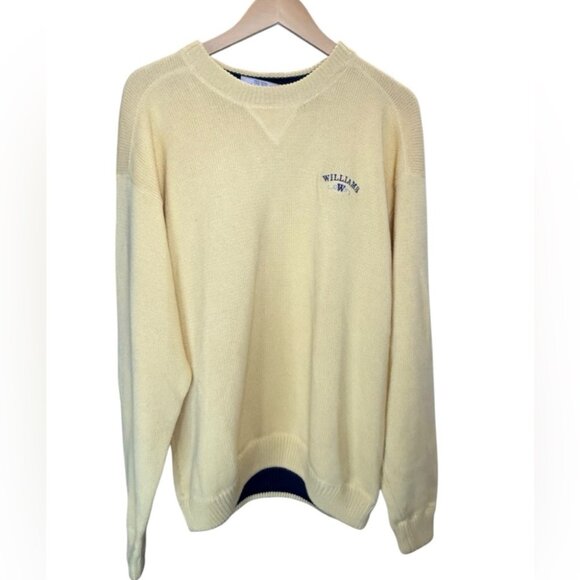 Williams College Cotton Knit sweater size M - Picture 2 of 6